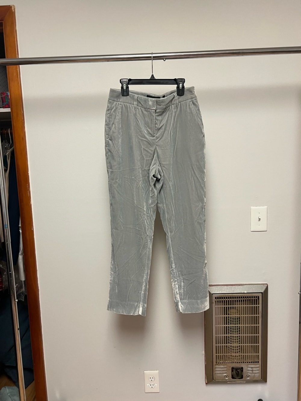 wildfang velvet dress pants